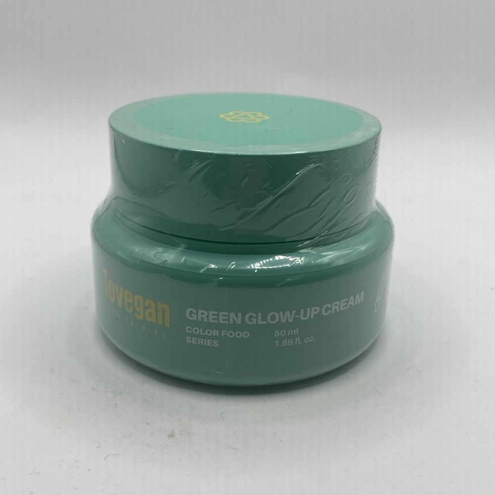 Tovegan Green Glow-up Cream 1.69fl Oz Vegan new sealed